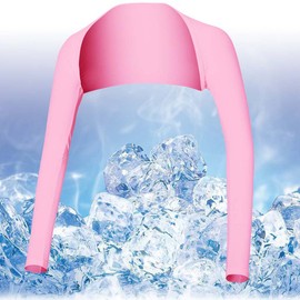 Breathable Summer UV Sun Protection Arm Sleeve Cover for Golf/Tennis/Cycling/Fishing/Biking – Size M – Pink