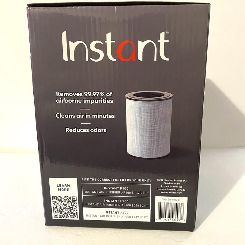 Instant NEW Instant Home Air Purifier Replacement Filter F300 Fits