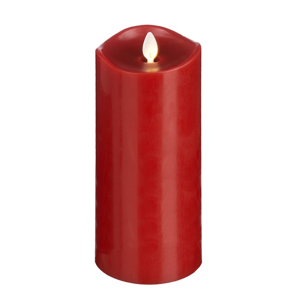 Ganz LuxuryLite Home Decor Flameless LED Wax Pillar Candle 3