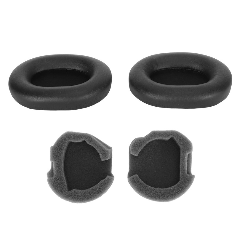 Headphone Ear Pads Protein Leather Noise Insulation Memory Foam Sponge