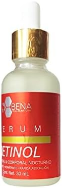 Serum Facial Retinol Y Acido Hialuronico Con Vitamina E Bena