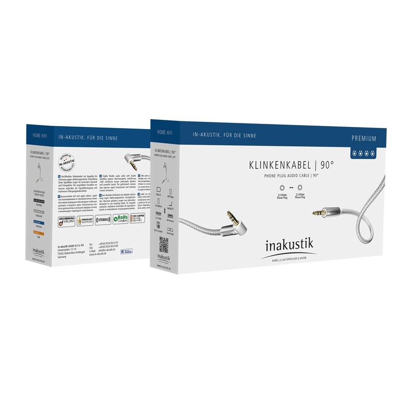 In-akustik Premium - audio cable - 75 cm