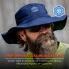 Ergodyne Standard Cooling Bucket Hat, Navy