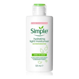 Simple Crema De Hidratación Ligera Rostro Tipo de piel Normal