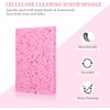 8 Pieces Cellulose Sponge Wipes Cleaning Scrub Washing Non-Scratch Sponge