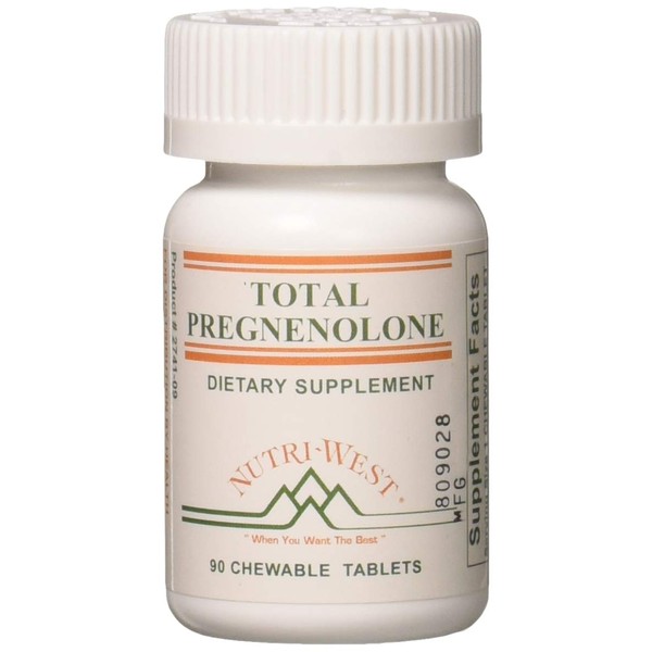 Nutri West Total Pregnenolone - 90 Chewable Tablets