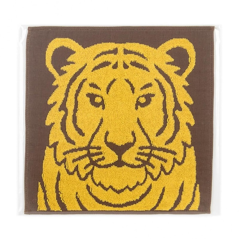 [COLORATA] Carolata Gauze Towel Handkerchief (Tiger)