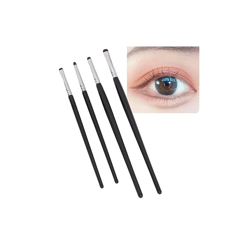 4 Uds. Pinceles para Sombra de Ojos, Cepillo Cómodo, Detalle