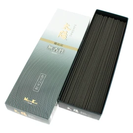 Nihon Kodo Incense Incense, Sun, Unscented Binchotan, Long Size Rose Stuffed (24052)