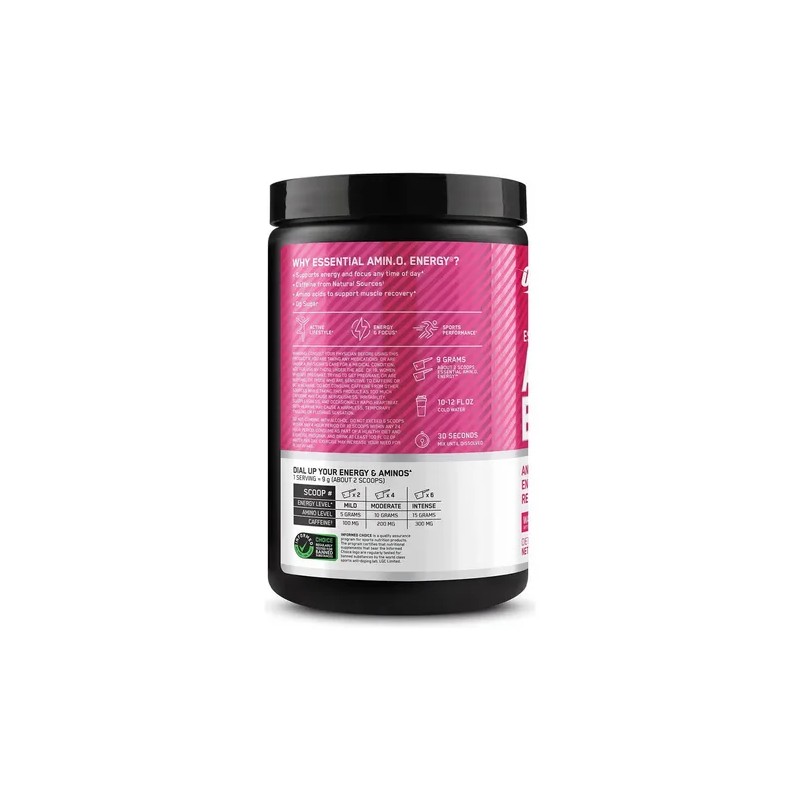 Amino Energy Optimum Nutrition 30 Servicios Sabor Sandia Sandía