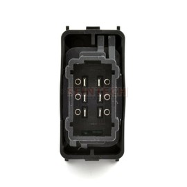 Seintech Electric Window Switch - Acrylonitrile Butadiene Styrene - Front Left Passenger N/S Right Driver O/S - Compatible fit for Peugeot Partner Tepee 6554Qk