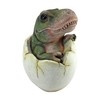 Design Toscano QM2728000 Baby Tyrannosaurus Rex Dino Egg Statue,Full Color