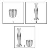 Stainless Steel Reusable Coffee Capsules with Press Coffee Tamper Refillable
