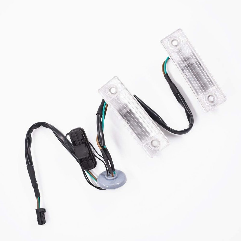 Rear Trunk Release Switch Licence Plate Lamp Replacement for Cruze