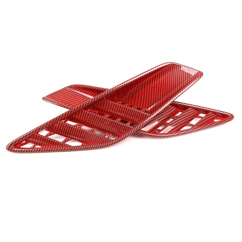Rear Upper Quarter Panel Scoops Vents Trims for 2014-2019 Corvette