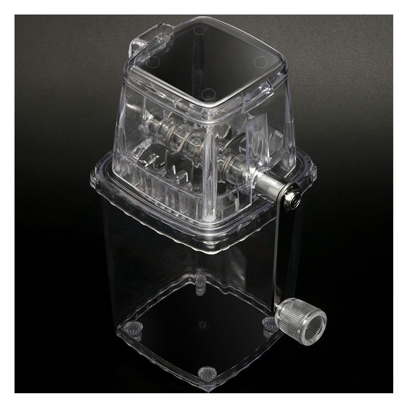Portable Ice Crusher 1.25L Hand Cranked DIY Manual Shaved Ice
