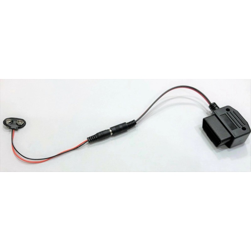 vegajf Original Mem Retain USB/9 Volt Battery Powered OBD ll