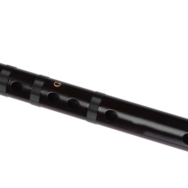 Flute Traditional Handmade Chinese Instrument ReddishBrown Dizi for Music Lover(G