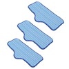 3PCS Microfiber Mop Pads Refill Replacement Premium Strong Absorbent Washable