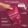 B-FIT Resveratrol 1200mg, Suplemento en Cápsulas, 120 Cáps, Sin Gluten