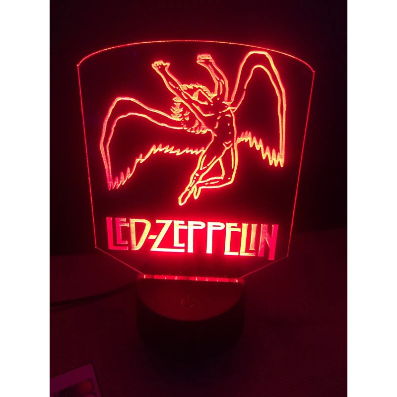 Led Zeppelin LED Neon Light Sign Man Cave , Game