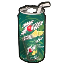 LOTTA LUV Soda Can Shaped Tasty Lip Sips Balm 7-up .16 oz Vintage/Rare/D