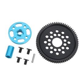 Steel Gear Set, Steel, Aluminum Alloy, 68T High Speed Gear Set for TT 02 RC Cars, #111