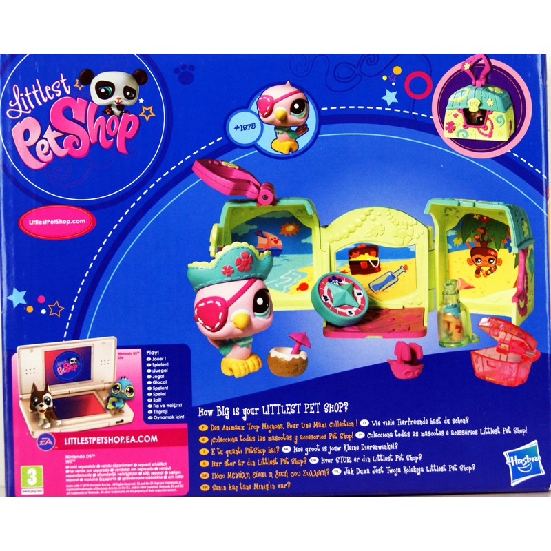 Littlest Pet Shop On the Go Mini Parrot and Pet