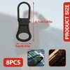 8 Pcs Zipper Pull Replacement Universal Detachable Zipper Puller Tab