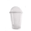 EcoQuality Plastic Disposable Dome Lids for Standard Sized PET Cup