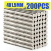Hyoocct 200 Pieces 4 x 1.5mm Small Fridge Decorative Magnets