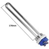 DERNORD 120V 1500W Water Heater Element Screw-in Heating Element High