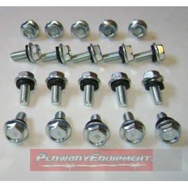 Aftermarket 20 HOOD BOLTS for IH FARMALL 230 240 460 560 706 806 856 1456 766 966 1066 986 +