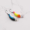 VGOL 8 Pieces 3D Minnow Single Hook Fishing Lure Size