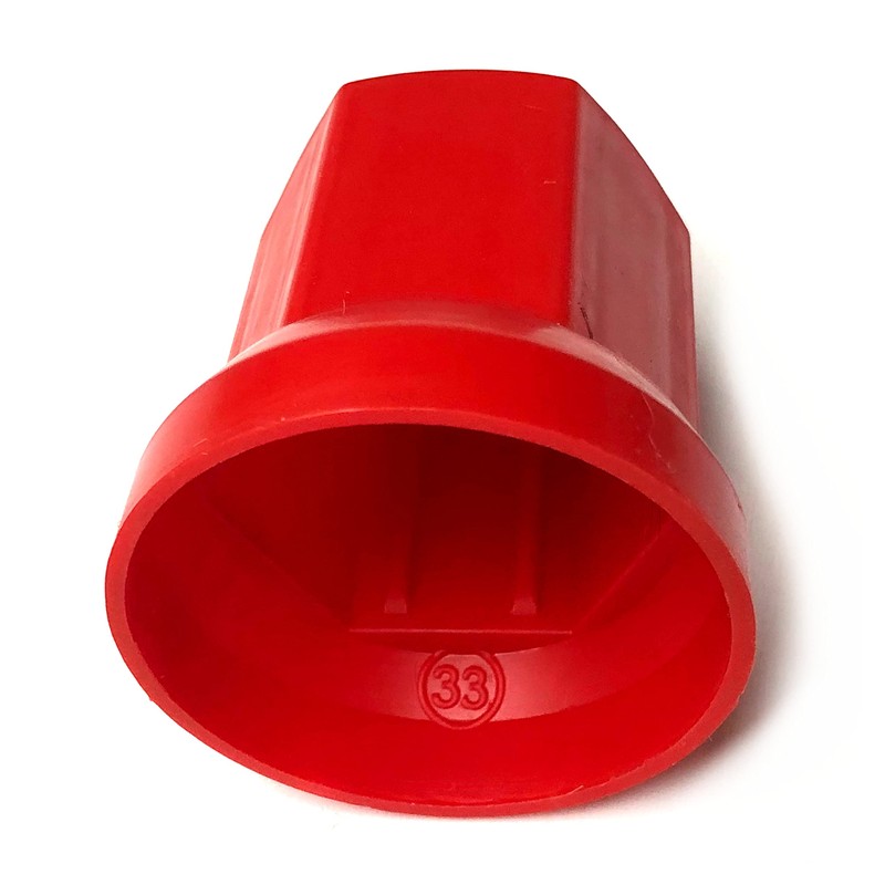 MelTruck Wheel Nut Caps Protection Cover Diameter 33 mm for
