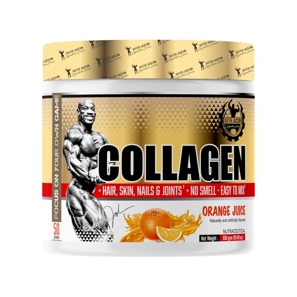 Dexter Jackson Gold Series Collagen | 550g (50 Serving, Orange)