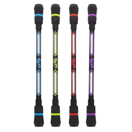 XPEX Pack of 4 Spinning Pens, Pen Spinning Pen, Cool and Interesting, Smooth Writing, Feel the Joy of Moving Your Fingers