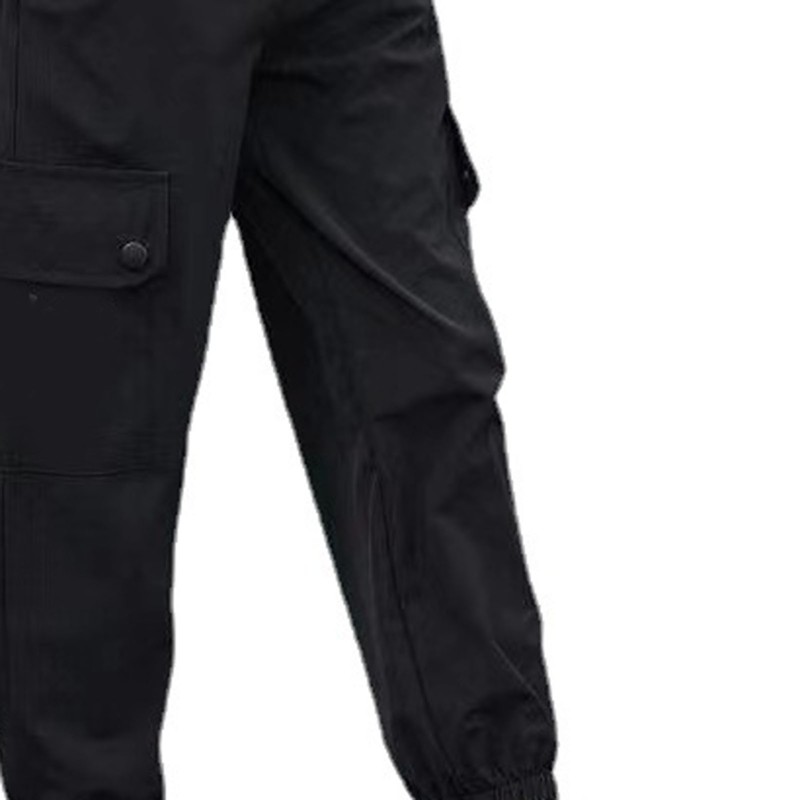 Boy Pants Quick Dry Breathable Cool Feeling Multi Pockets Casual