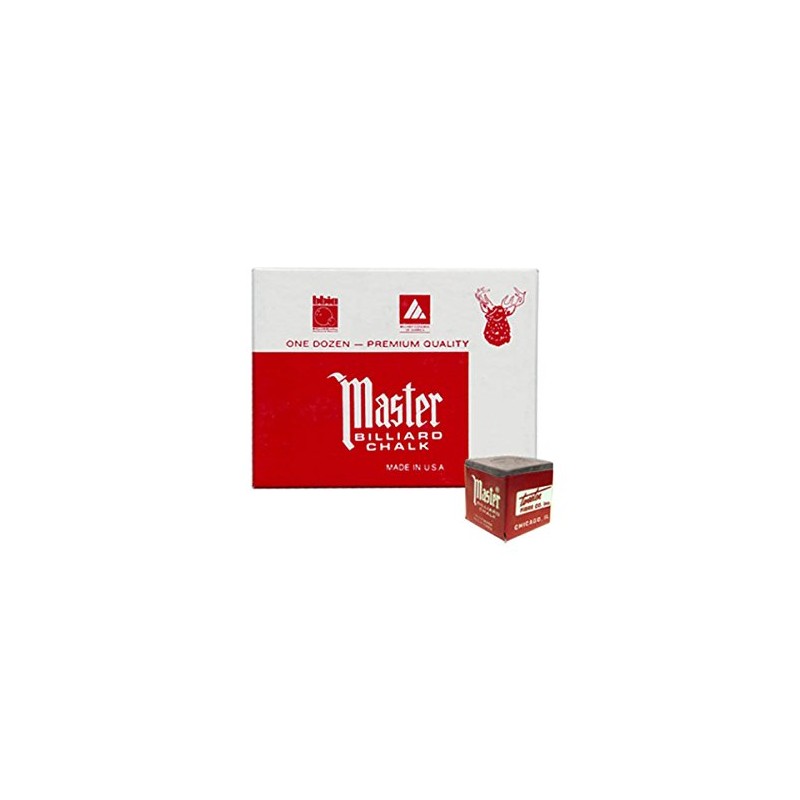 A BOX OF 12 x PIECES OF MASTER TWEENTEN CHALK