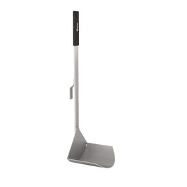 Bon Bucket Scoop Aluminum Material Scoop 6 1/2" x 4 3/4" x 2 1/2" with Clip On Handle for Masonry and Plaster Work