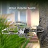 Drone Propeller Guard, Grey, Semi Full Wrapped, Anti-Collision Propeller Blade