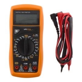 Lifedom 161071 Anti-Shock Multimeter 17 Gauge HQ Orange