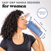 Fit & Fresh Shaker Bottle, Leak Proof Sports Blender Bottle