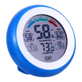 BESPORTBLE Screen Room Thermometer Digital Indoor Hygrometer Multi-functional Instrument for Home Decor and Office Use