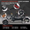AL3Z14631AAA Rear-Left Driver-Side Door Harness with Rear Heated Seats Compatible