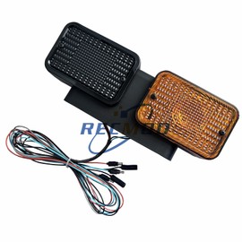 Recmod LVA14392 Right Tail Light Pedestal Mount Sidelight Turn and Warning Side Lamp for John Deere Mower Utility Tractor 1600 4120 4210 4310 4320 4410 4510 4520 4610 4710 4720 Rear Light LVA111116