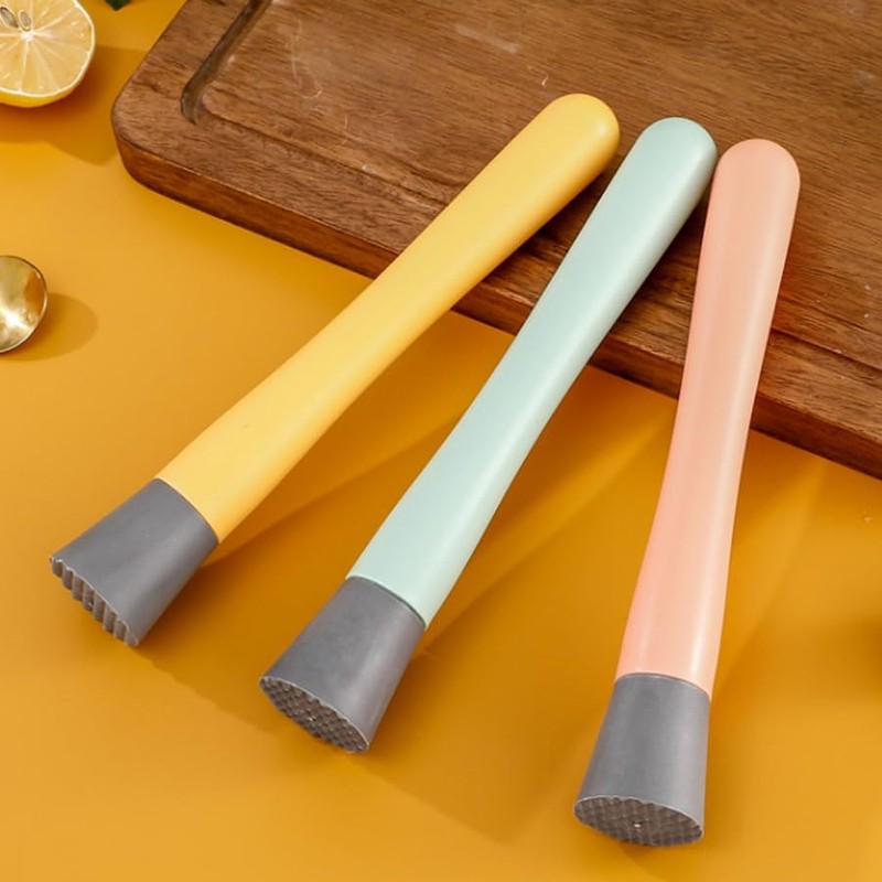 ARFUKA Plastic Cocktail Muddler & Ice Crusher Multi-Use Bar &