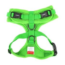 Puppia Soft Ritefit Dog Harness No-Choke with Adjustable Neck Breathable Mesh Patent Design