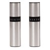 Misto Aluminum Oil Sprayer, Set of 2, Versatile Refillable Aerosol