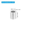 sourcing map 5/32" 4mm Aluminum Crimping Loop Sleeve Single Round